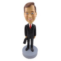 Stock Body Corporate/Office Executive Making A Call Male Bobblehead